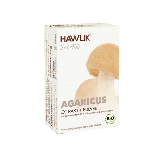 HAWLIK Agaricus Extrakt + Pulver Kaps