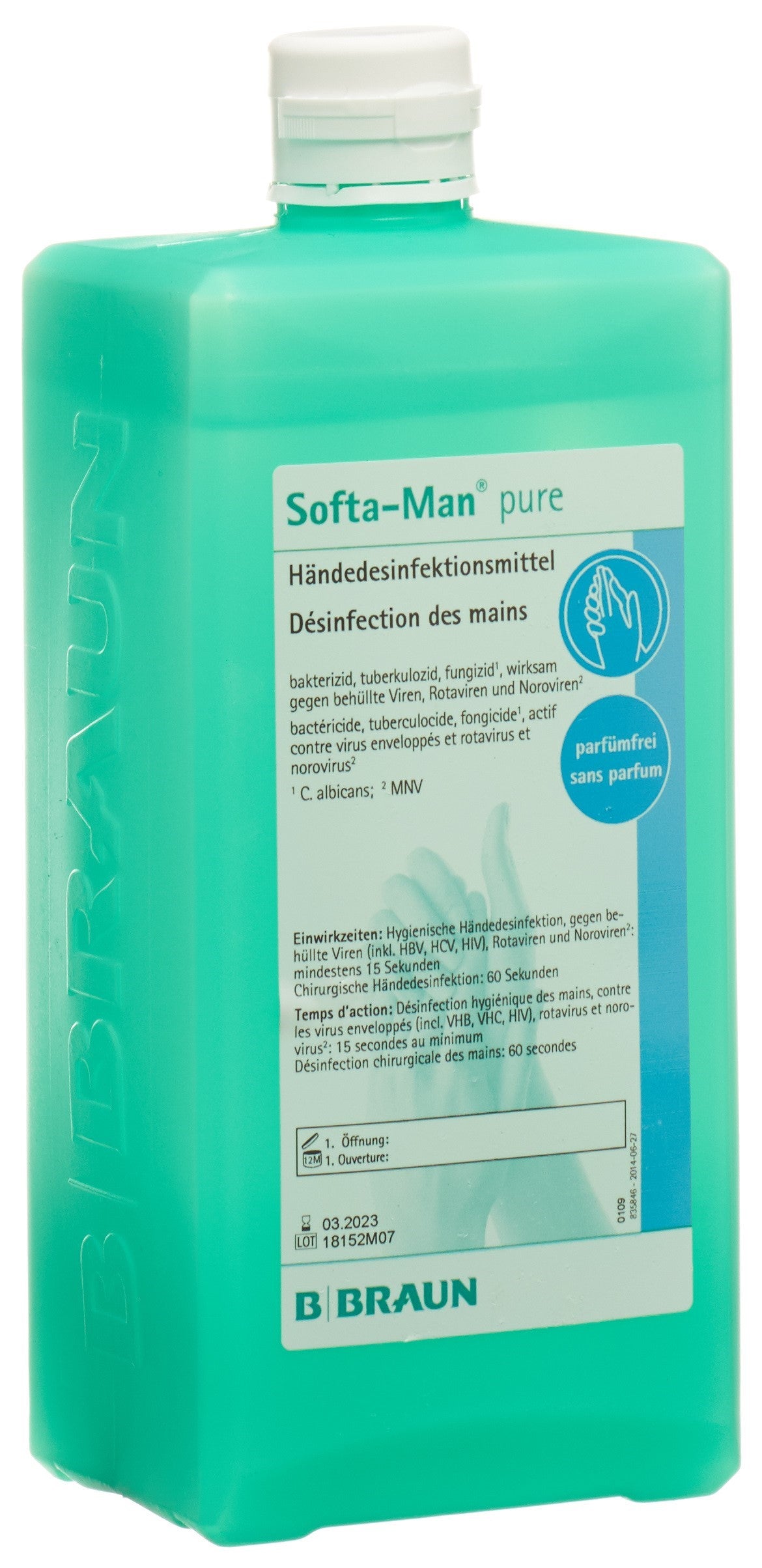 SOFTA-MAN PURE Händedesinf