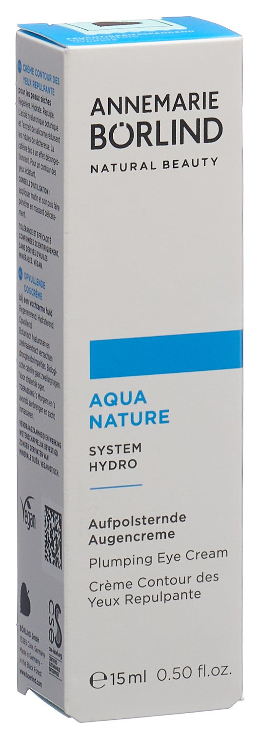 BÖRLIND AQUANATURE Augenpflege Hyaluron