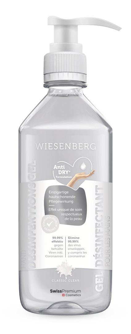 WIESENBERG Hand Desinf Gel Classic Clear