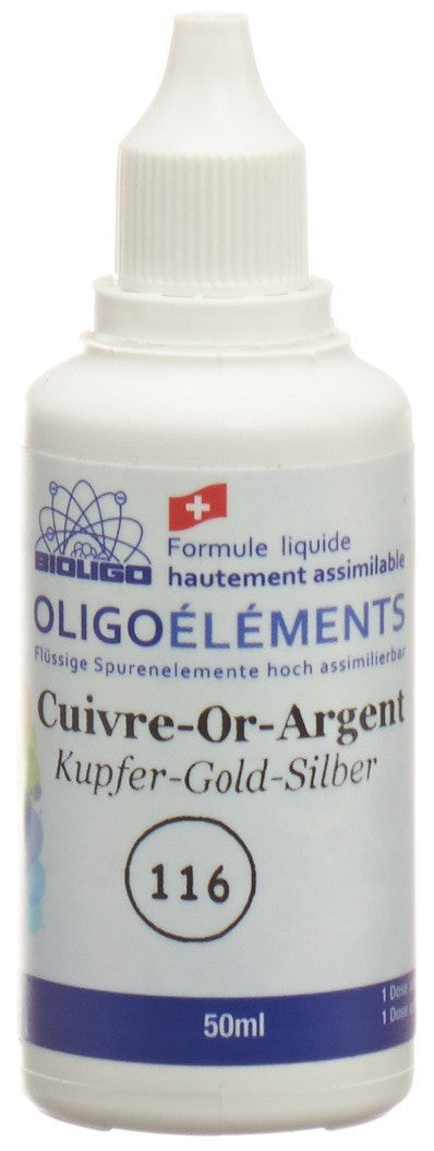 BIOLIGO cuivre or argent (116)