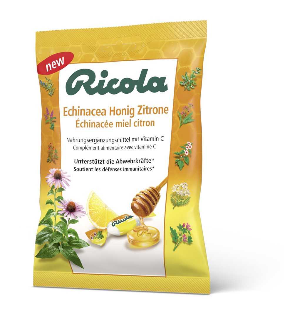RICOLA Echinacea Honig Zitrone m Zucker