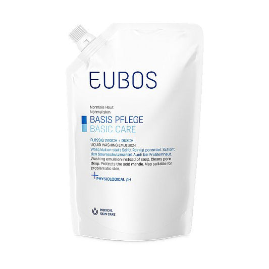 EUBOS Seife liquide unparf blau refill