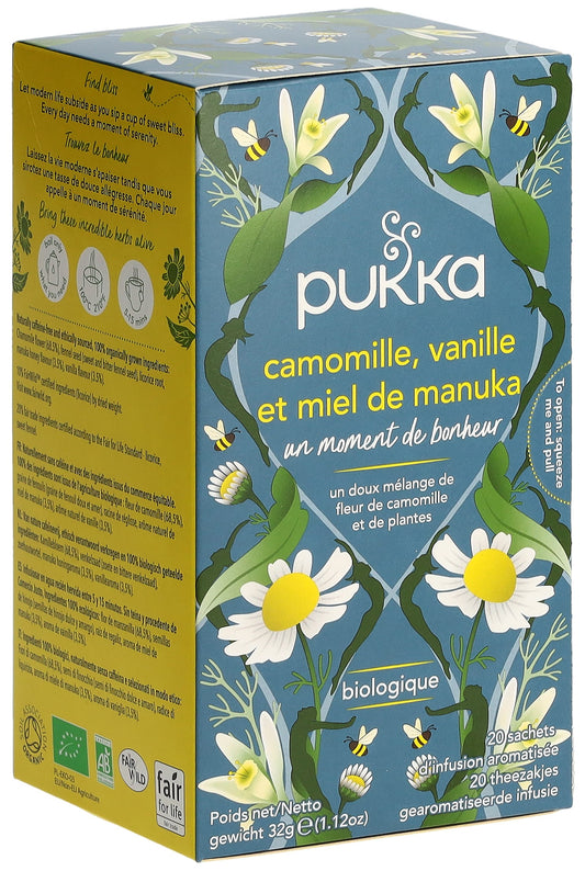 PUKKA Camom Vani&Miel Manuka Tee Bio