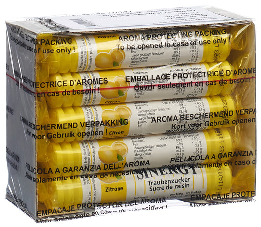 SINERGY Traubenzucker Zitrone