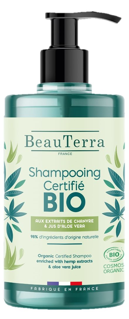 BEAUTERRA Shampoo Hanf Aloe Vera Bio