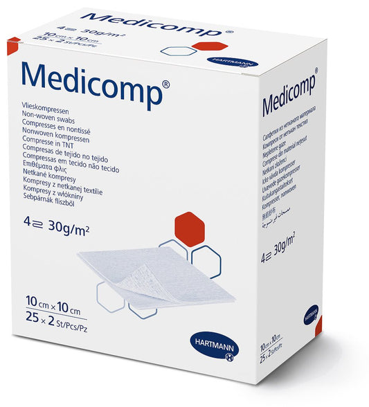 MEDICOMP Bl 4 fach S30 10x10cm steril