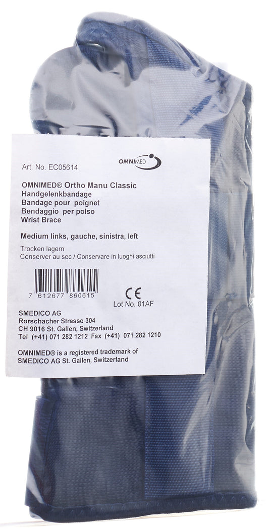 OMNIMED Ortho Manu Clas Handgelenkba 19-21.5cm lin