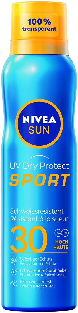 NIVEA UV Dry Protect Sport Sprühnebel LSF30