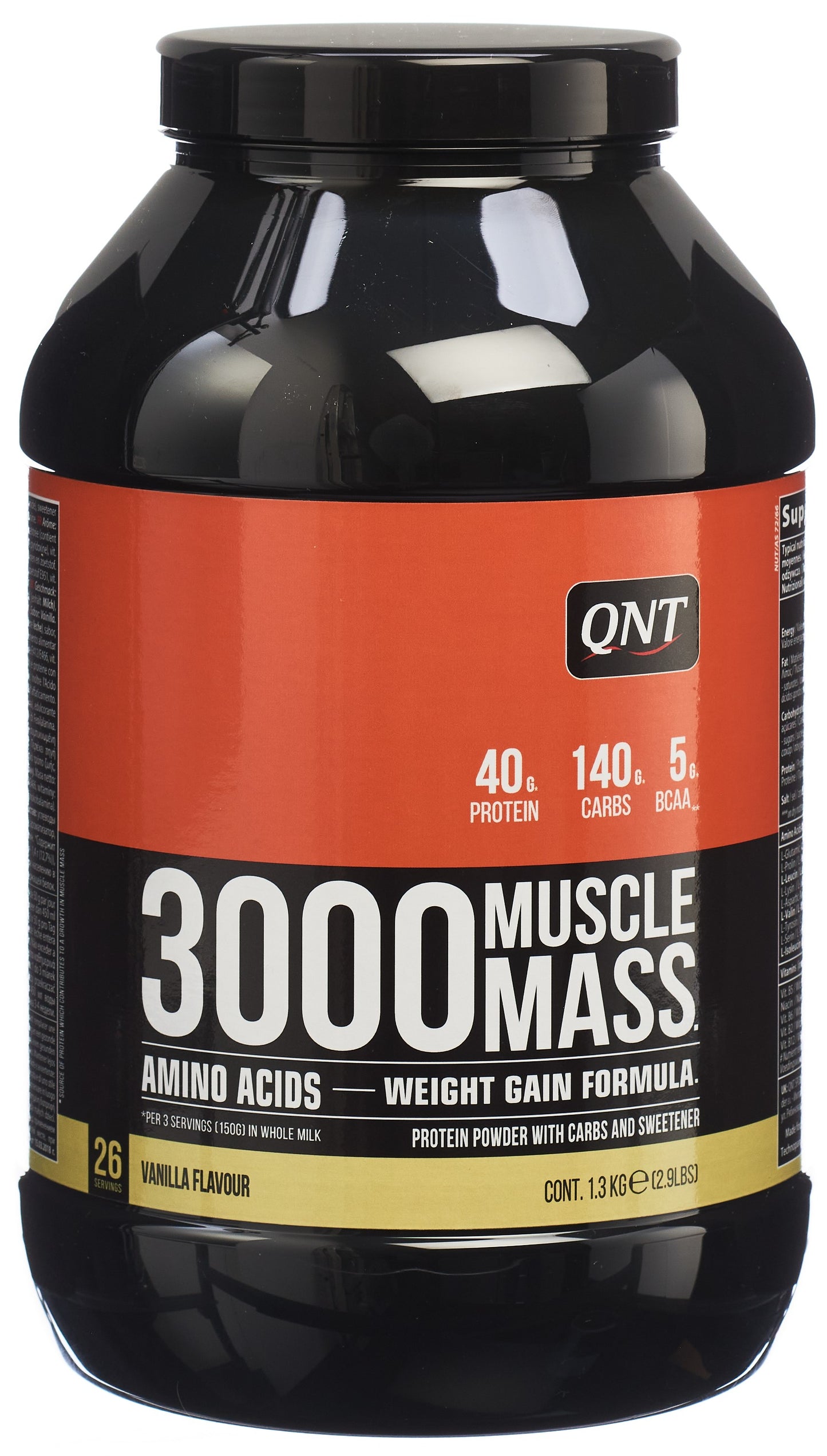 QNT Muscle Mass 3000 Vanilla