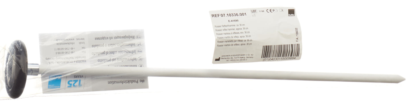 KAWE Reflexhammer Rossier 36cm elastischer Stiel