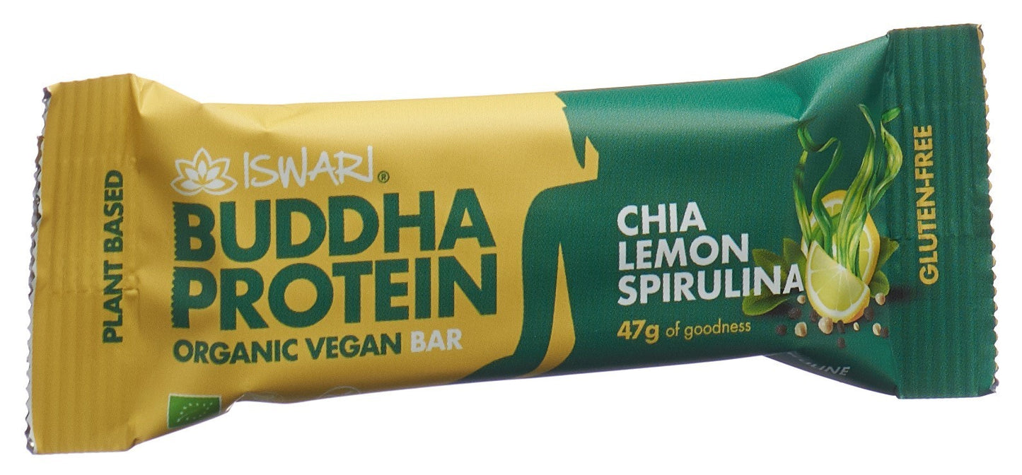 ISWARI Protein Bar Spirulina&Zitrone BIO