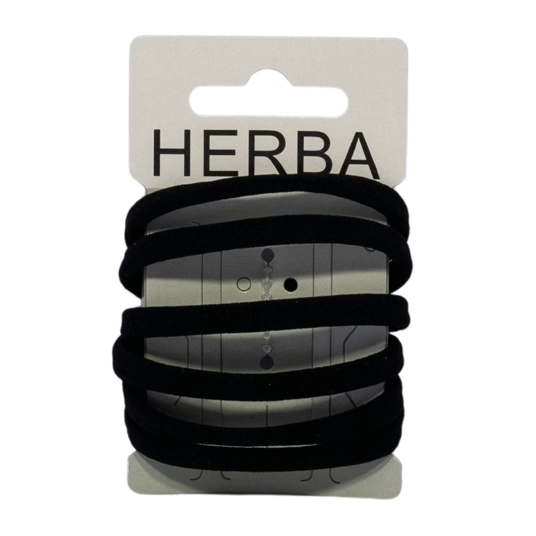 HERBA Haarbinder 5.6cm schwarz