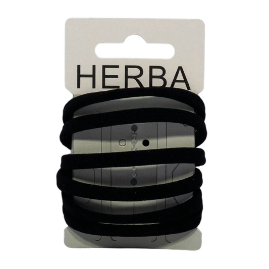 HERBA Haarbinder 5.6cm schwarz