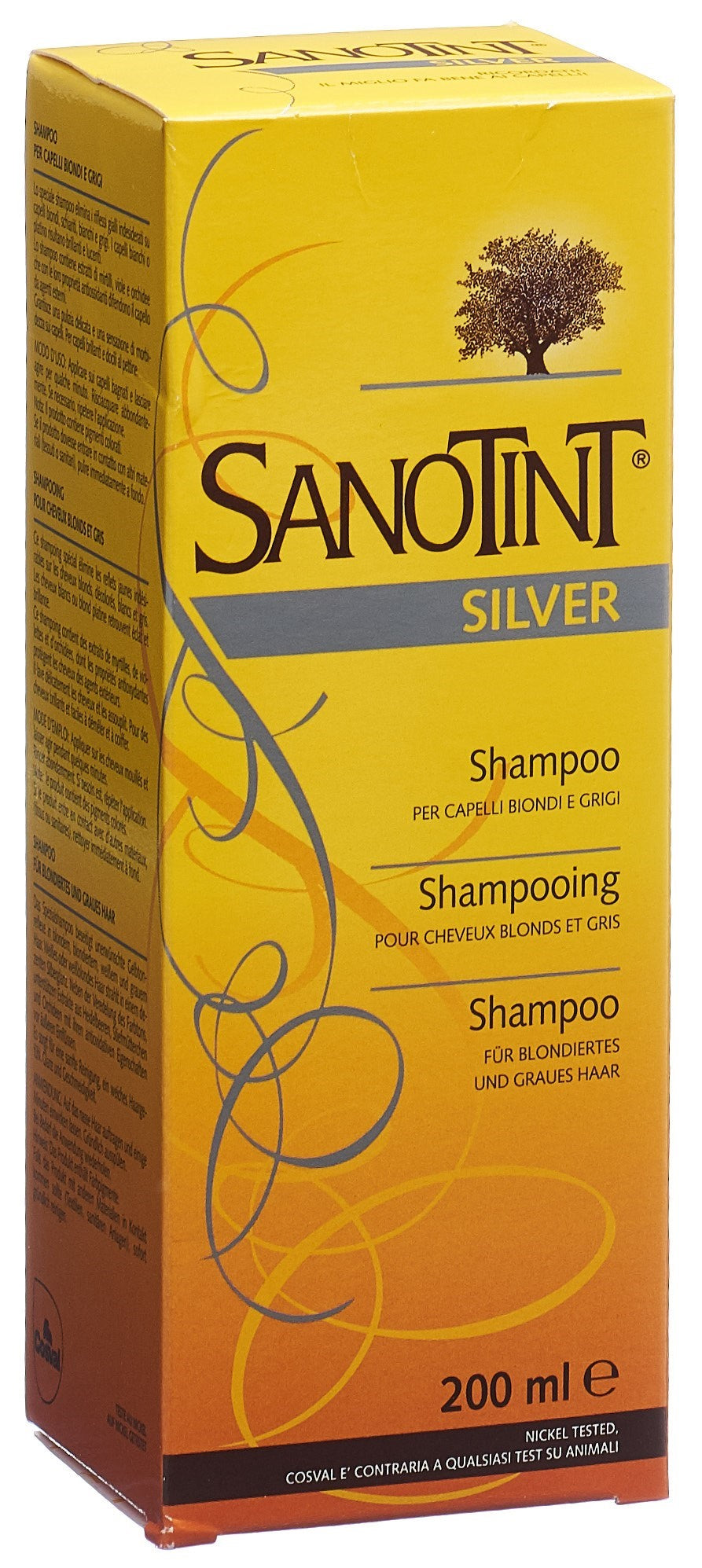 SANOTINT Shampoo blondiertes graues Haar
