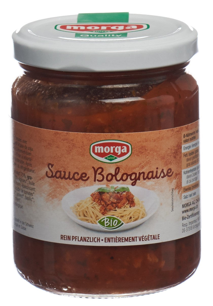 MORGA Sauce Bolognaise mit Soja Bio