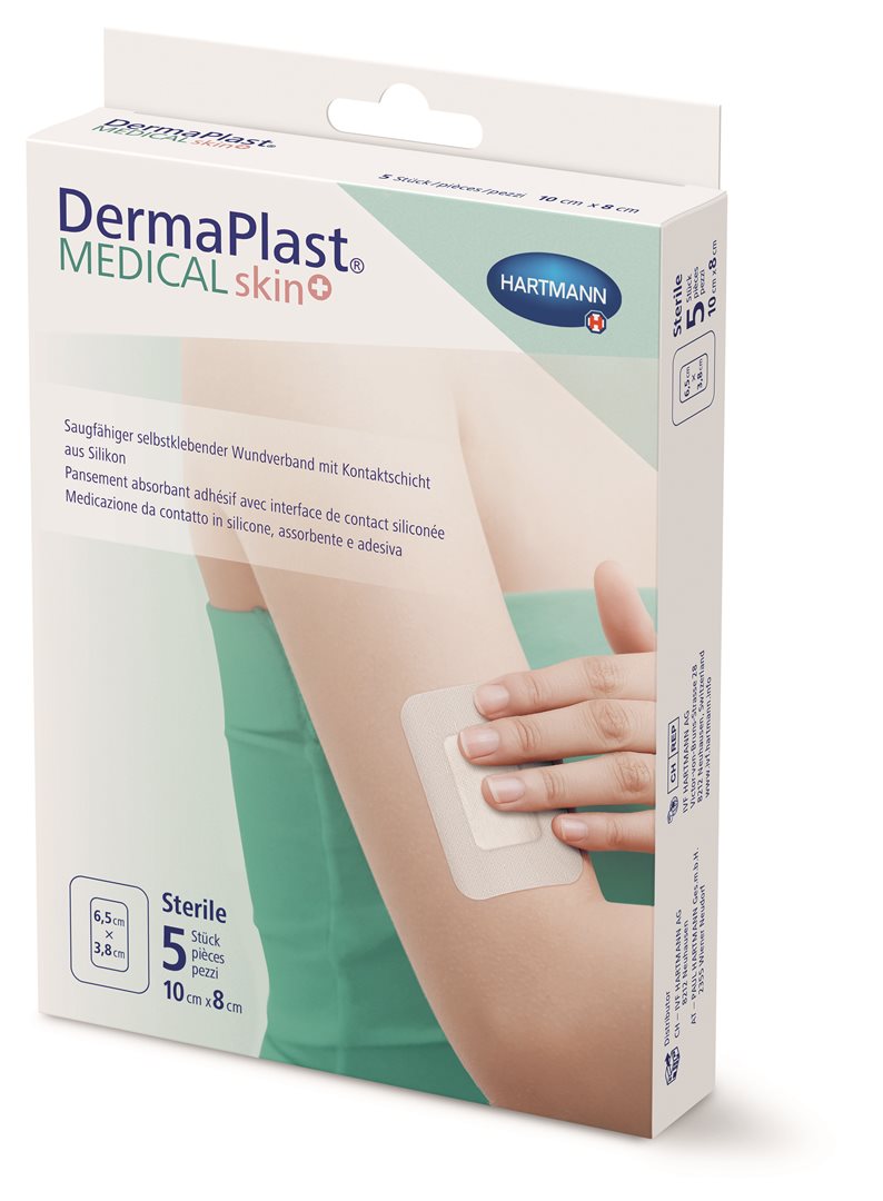 DERMAPLAST Medical skin+ 10x8cm