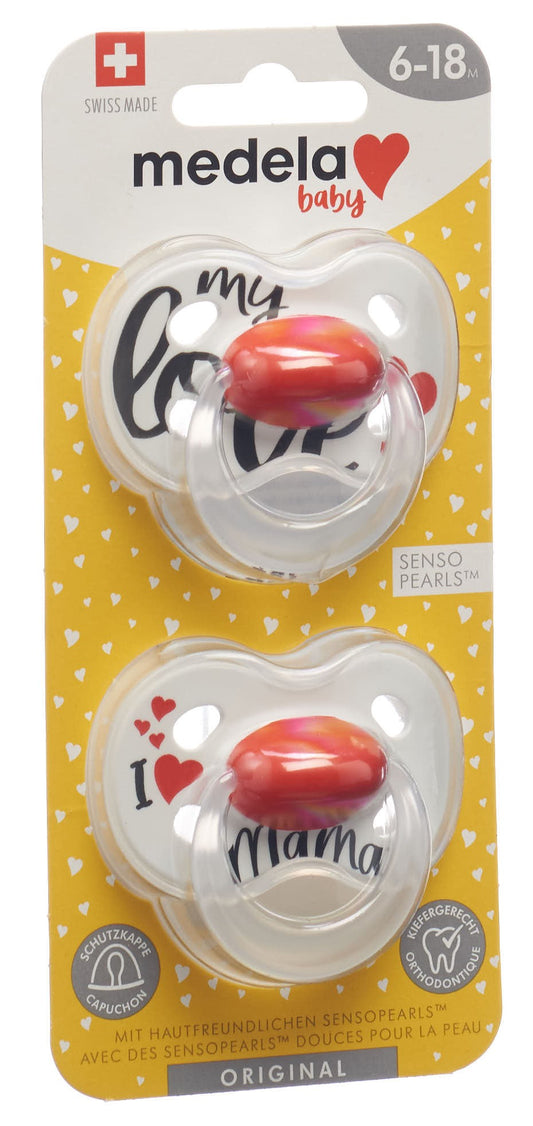 MEDELA Baby Nuggi Original 6-18 Sig Love