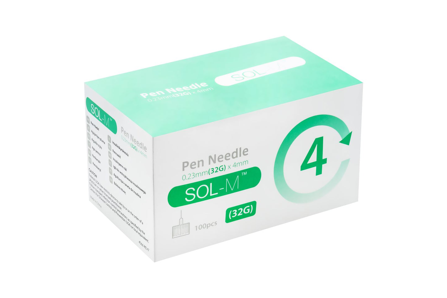 SOL-M Pen Nadel 32G 0.23mmx4mm