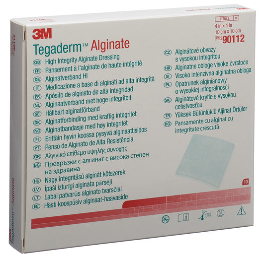 3M TEGADERM ALGINAT Kompresse 10x10cm