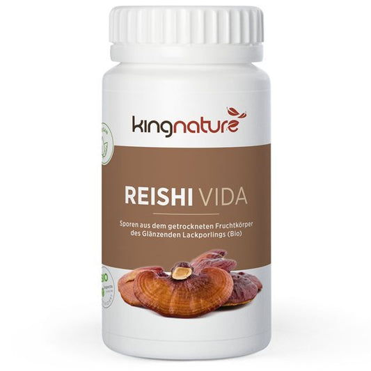 KINGNATURE REISHI VIDA Kaps 300 mg Bio Spo