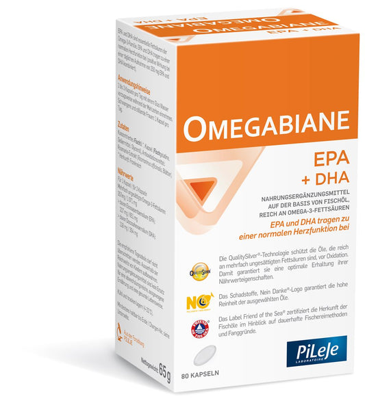 OMEGABIANE EPA + DHA Kaps 621 mg