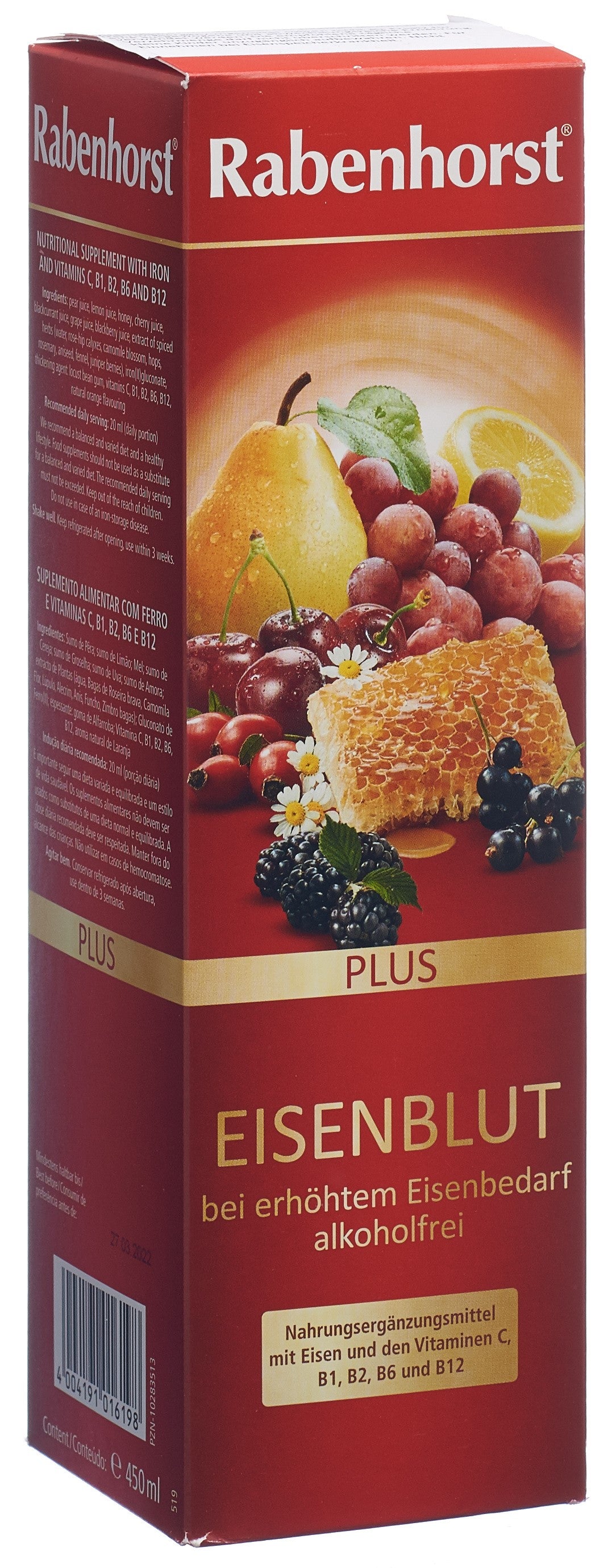 RABENHORST Eisenblut plus