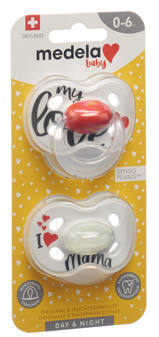MEDELA Baby Nuggi Day&Night 0-6 Sig Love