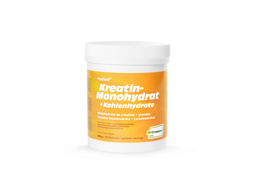PODIUM Kreatin & Kohlenhydrate Plv