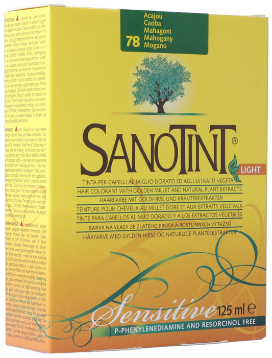 SANOTINT Sensitive Haarfarbe 78 mahagoni