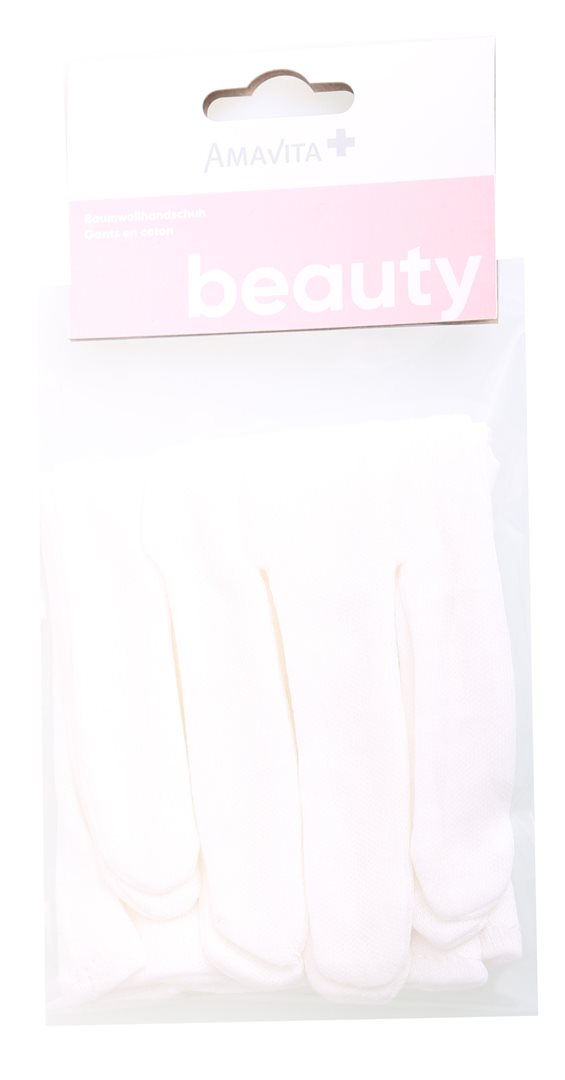 AMAVITA Beauty Baumwollhandschuh 100% vegan