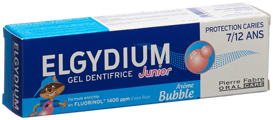 ELGYDIUM Junior Bubble 7-12 J Zahnpasta