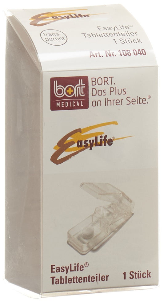 BORT EASYLIFE Tablettenteiler transparent