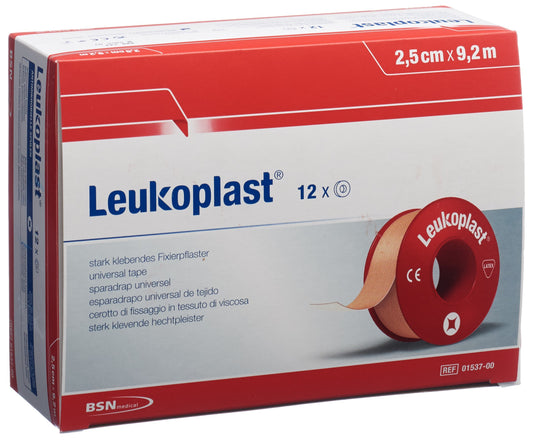 LEUKOPLAST Fixierpfla 9.2mx2.5cm hf o Ring