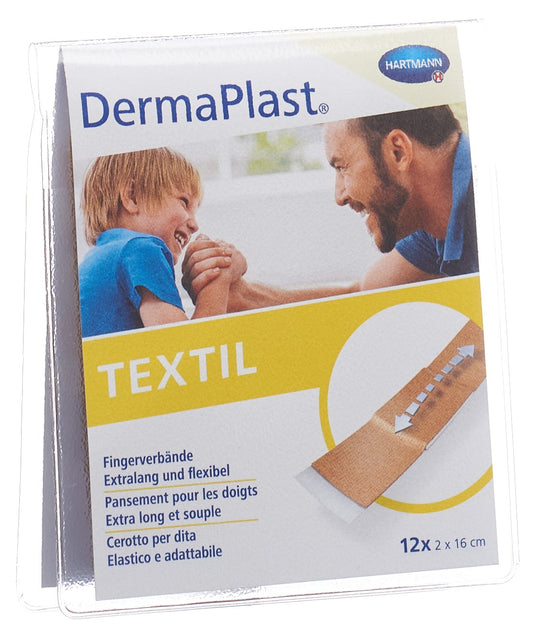DERMAPLAST Textil Fingerverband 2x16cm hf