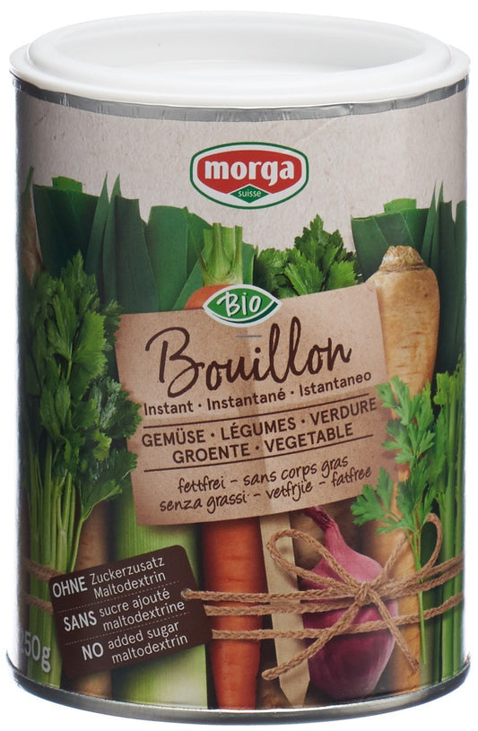 MORGA Gemüse Bouillon go clean fettfrei Bio