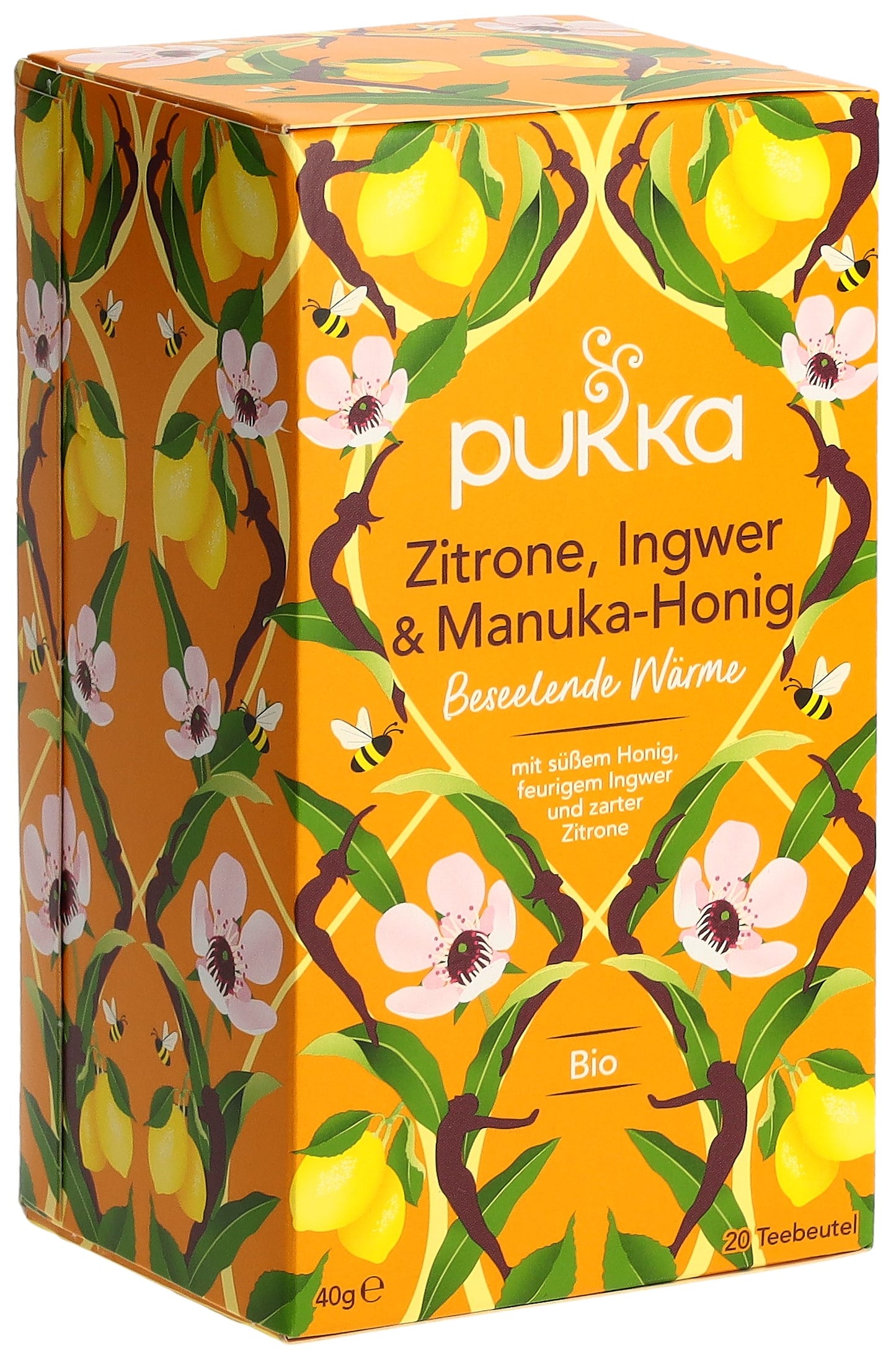 PUKKA Zitrone Ingwer&Manuk Hon Tee Bio