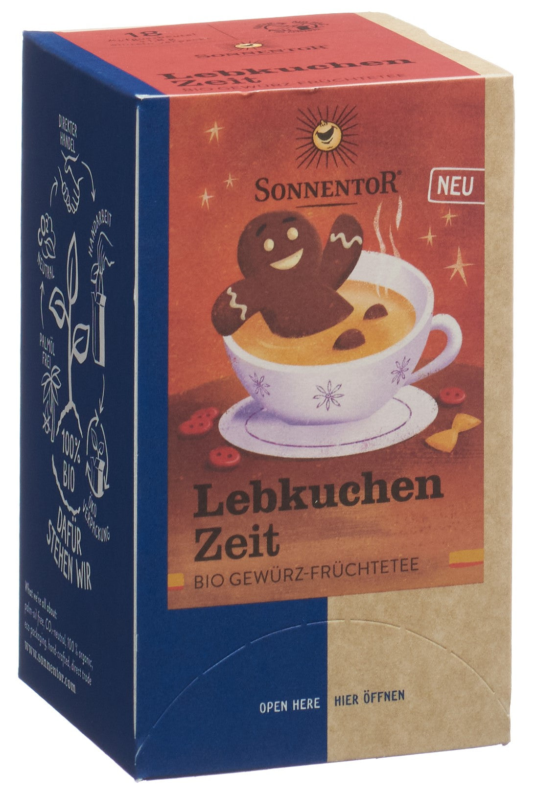SONNENTOR Lebkuchen Zeit Tee BIO