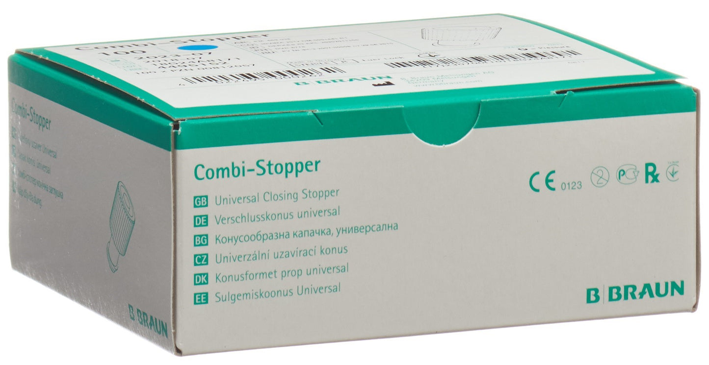 B. BRAUN Combi Verschlusskon bl Luer Lock
