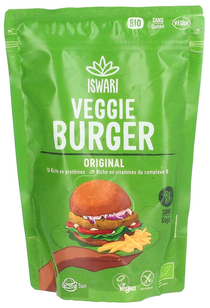 ISWARI Instant Mix Veggie Burger Orig BIO