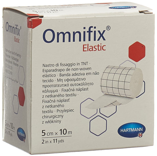 OMNIFIX Fixationsvlies 5cmx10m elastic weiss