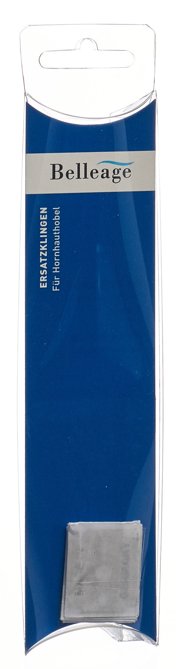 BELLEAGE Ersatzklingen für Hornhauthobel