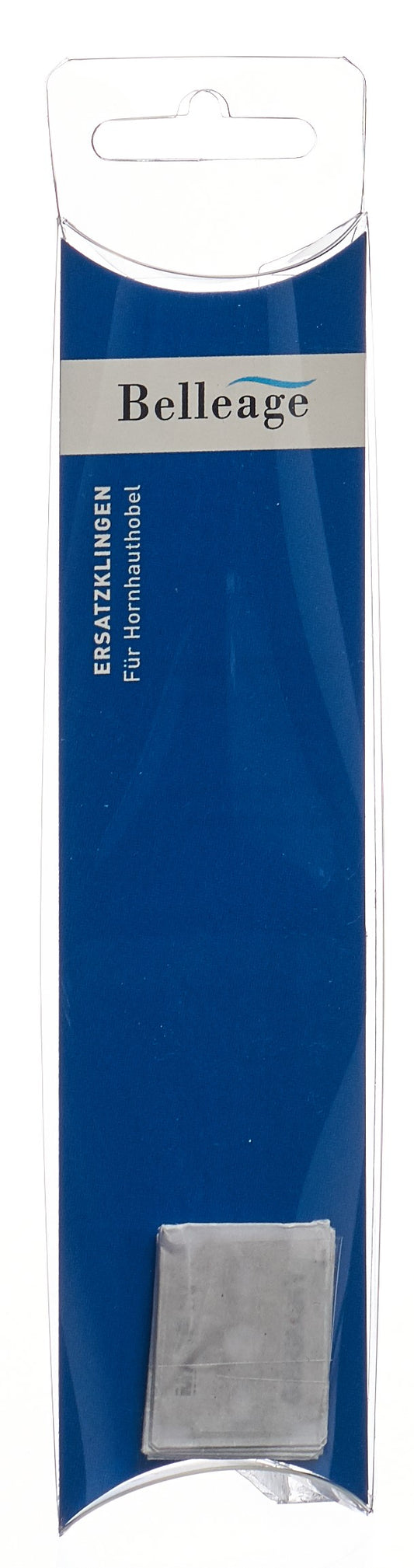 BELLEAGE Ersatzklingen für Hornhauthobel