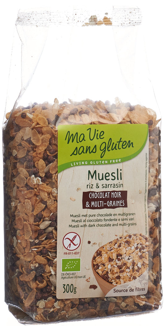 MA VIE S GLUT Müesli dunkle Schoko Mehrkorn