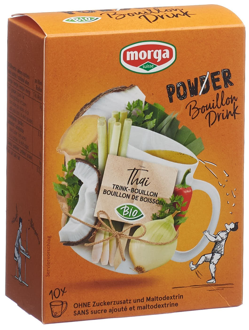 MORGA PowerPowder BouillonDri Thai Bio