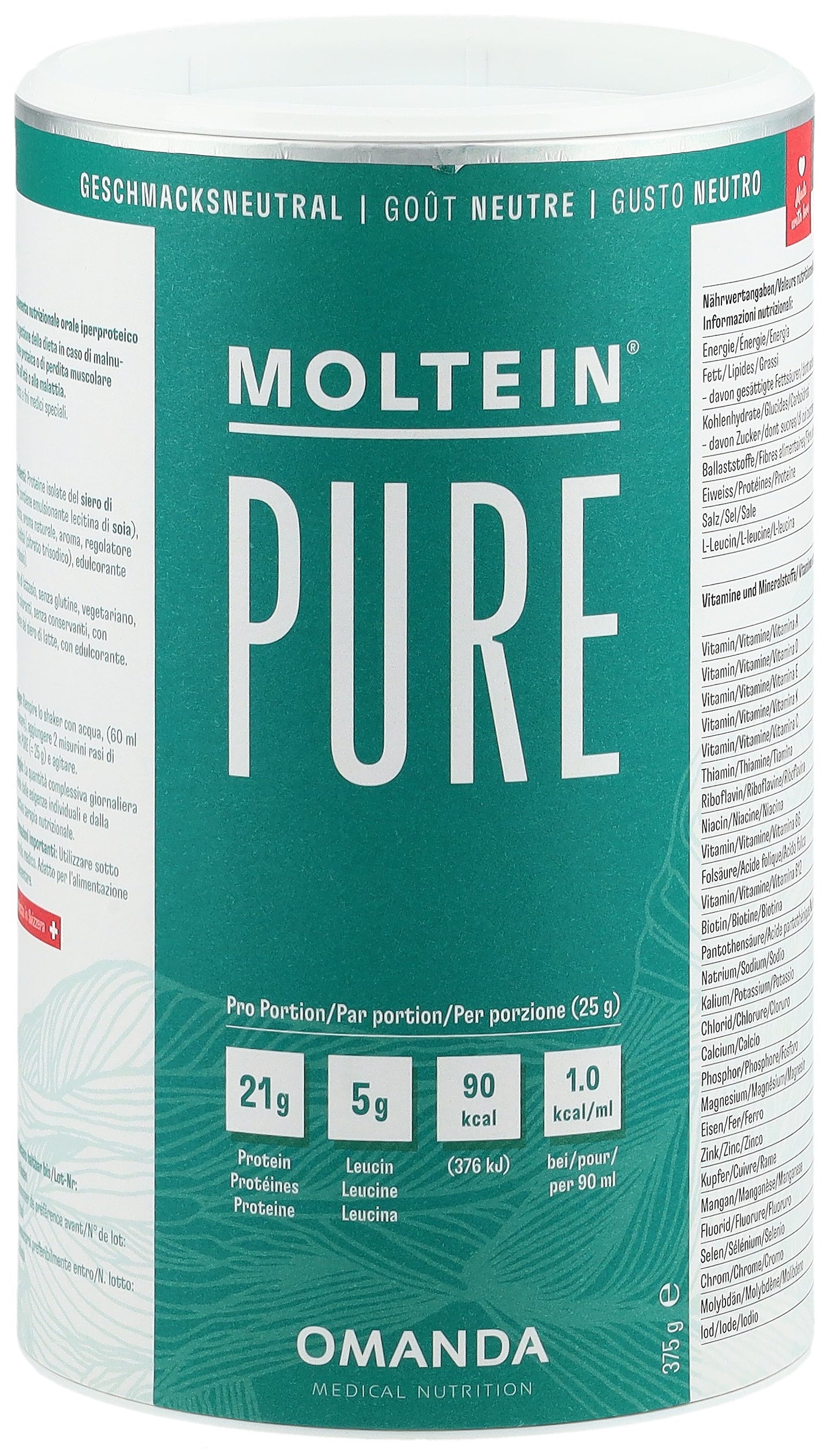MOLTEIN PURE Geschmacksneutral