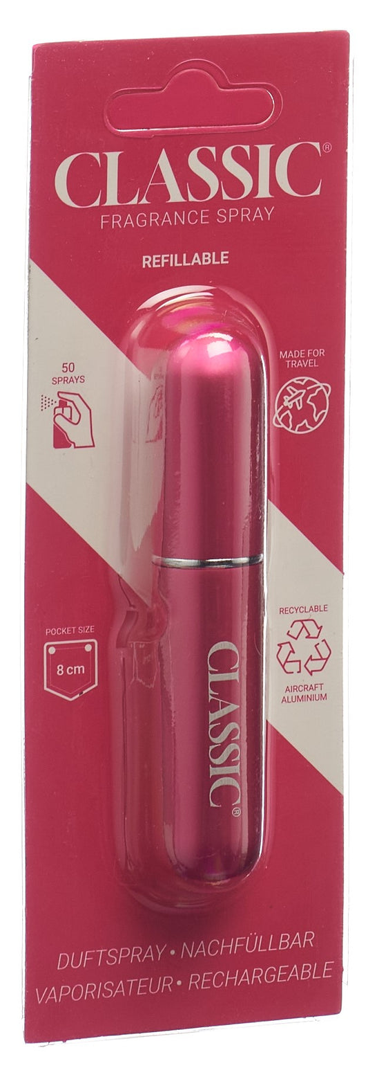 CLASSIC Duftspray nachfüllbar rosa