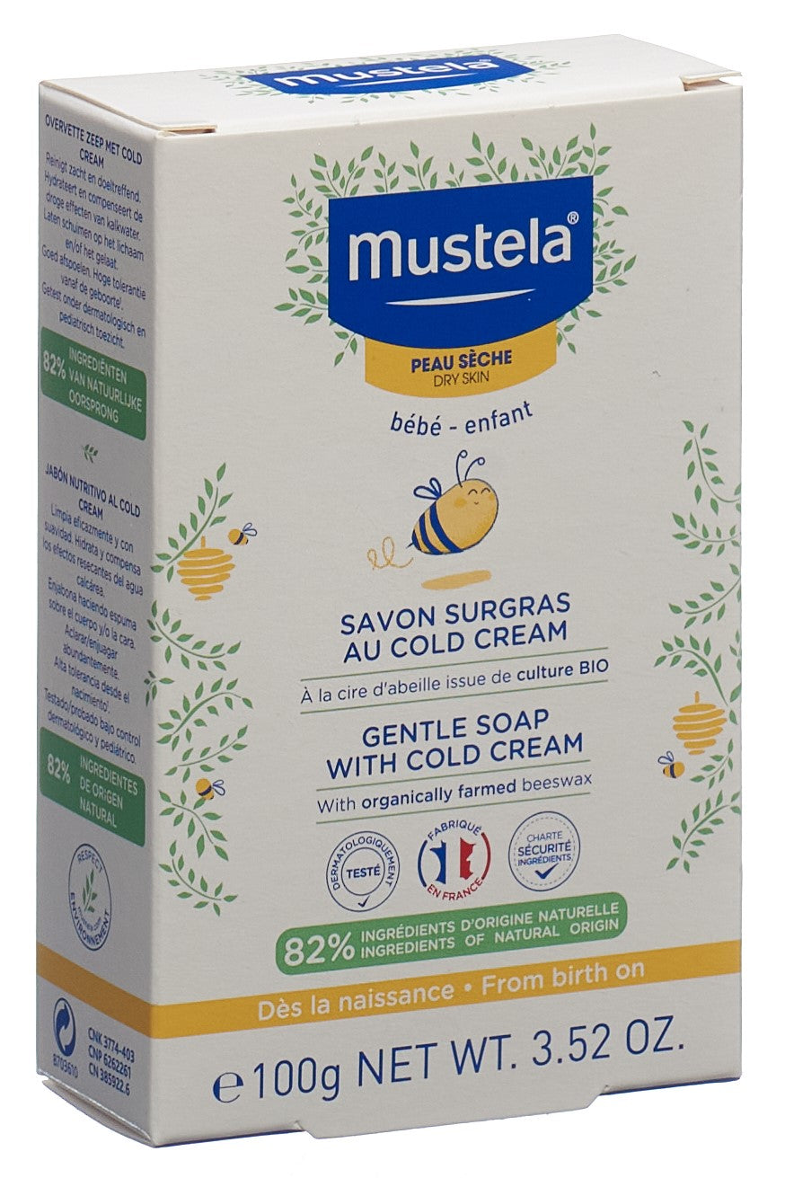 MUSTELA BB Nachfettende Seife m Cold Cr (n)