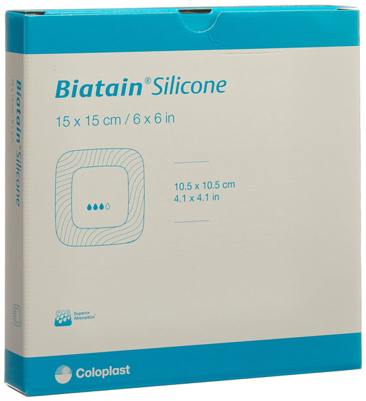 BIATAIN Silicone Schaumv 15x15cm selbsth