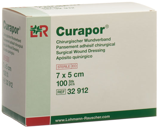 CURAPOR Chirurgisch Wundverband 7x5cm st